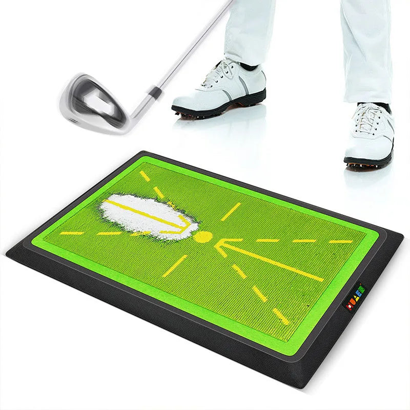 Transform Your Golf Game with the PGM Premium Golf Training Pad - Perfect Your Swing with Precision Mat for Accurate Ball Tracking!