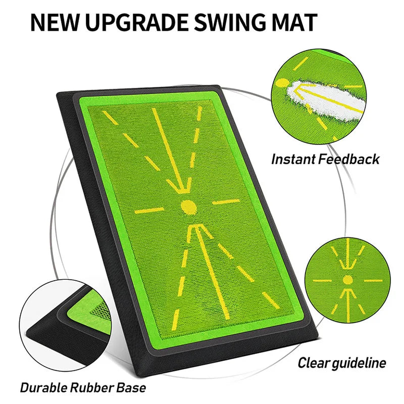 Transform Your Golf Game with the PGM Premium Golf Training Pad - Perfect Your Swing with Precision Mat for Accurate Ball Tracking!