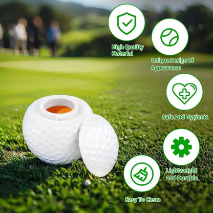Elevate Your Spirits with the Golf Ball Shot Glass with Lid - 1.5 Oz Perfect Gift for Golf Lovers!