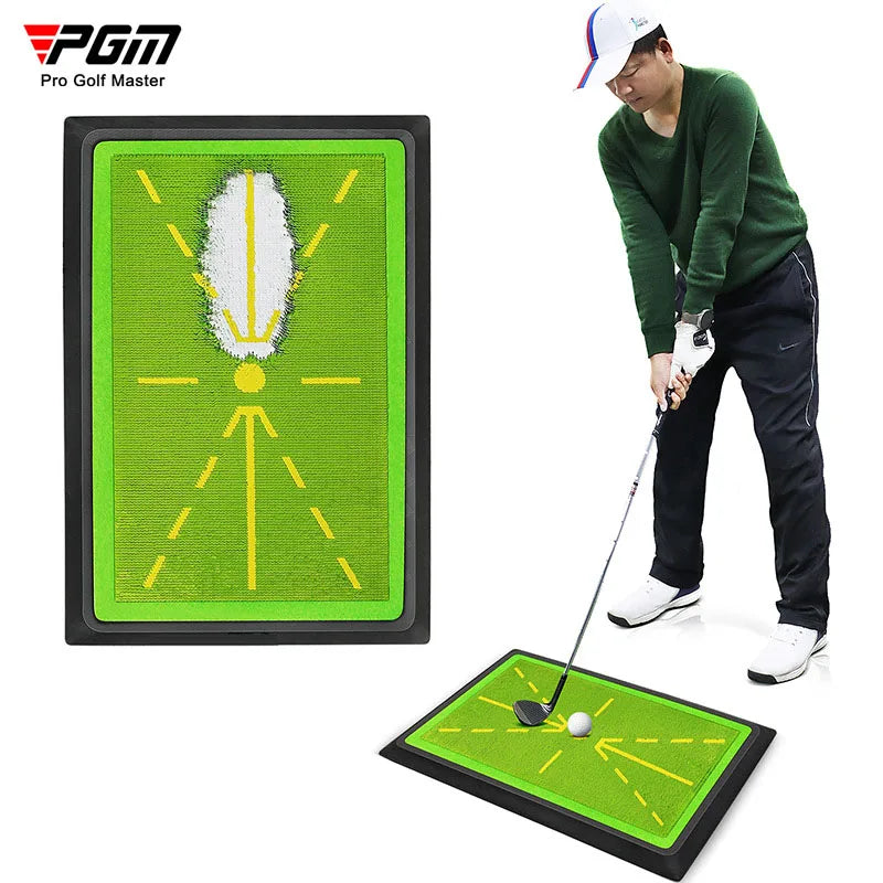 Transform Your Golf Game with the PGM Premium Golf Training Pad - Perfect Your Swing with Precision Mat for Accurate Ball Tracking!